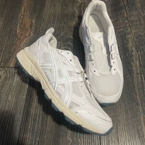 Asics Men's White Athletic Shoes